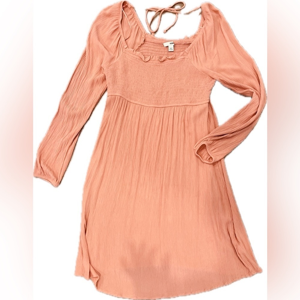 Sonoma dusty rose maternity dress